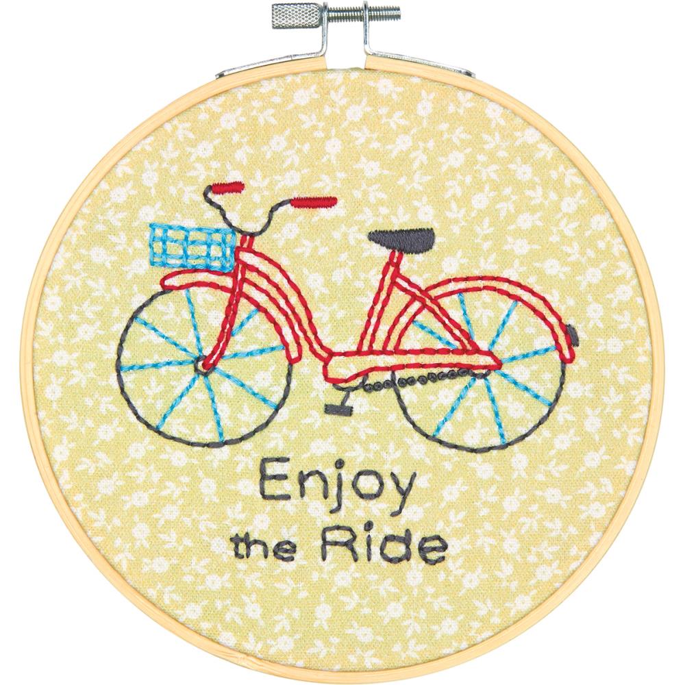 Bike Ride - Embroidery Kit