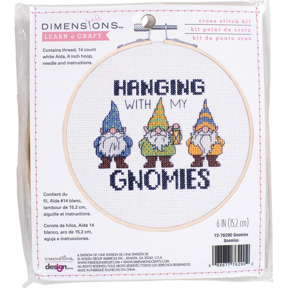 Gnomies (14 Count) - Cross Stitch Kit