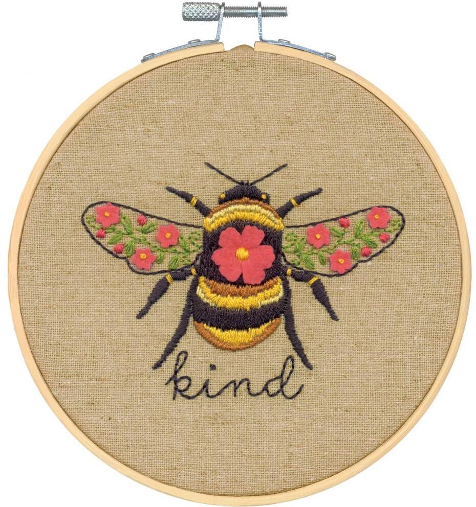 Bee Kind - Embroidery Kit