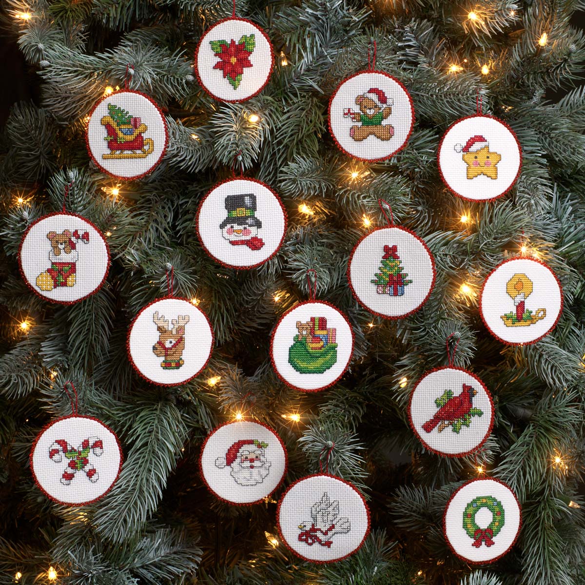 Classic Collection Christmas Ornaments - Counted Cross Stitc