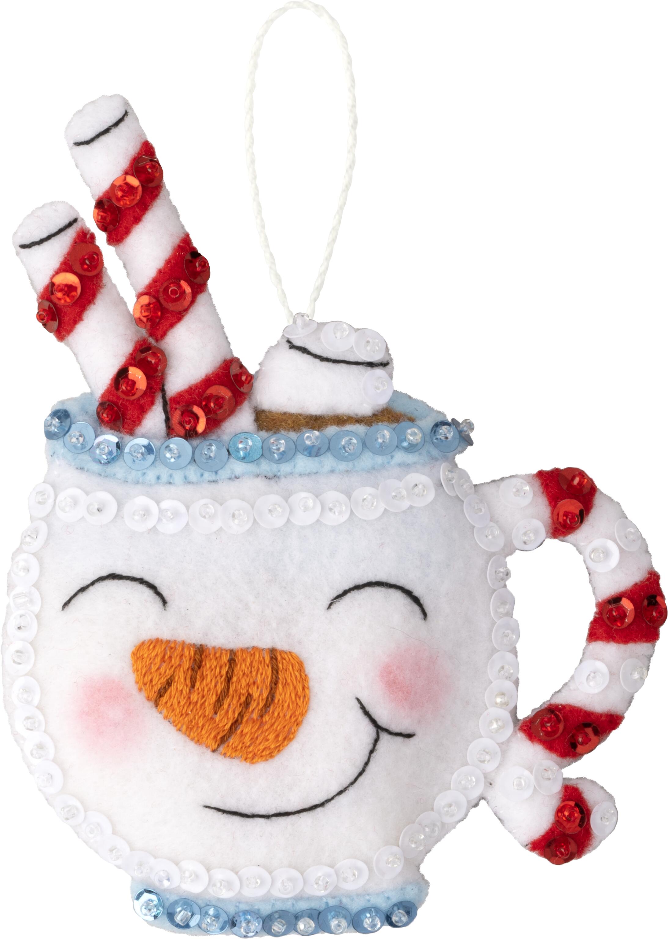 Cozy Christmas - Felt Applique Kit
