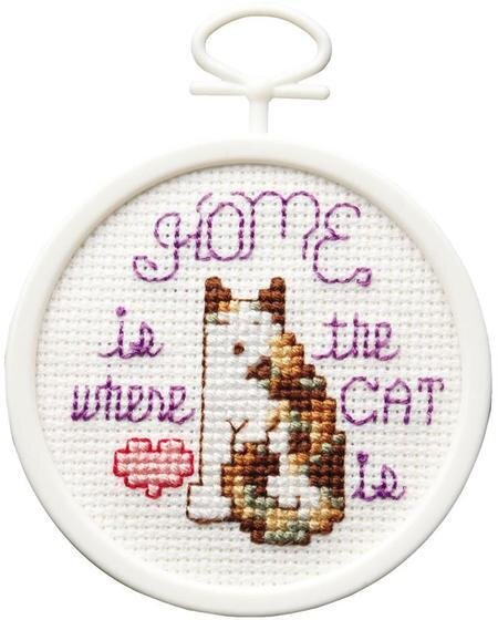 Where the Cat Is - Cross Stitch Kit