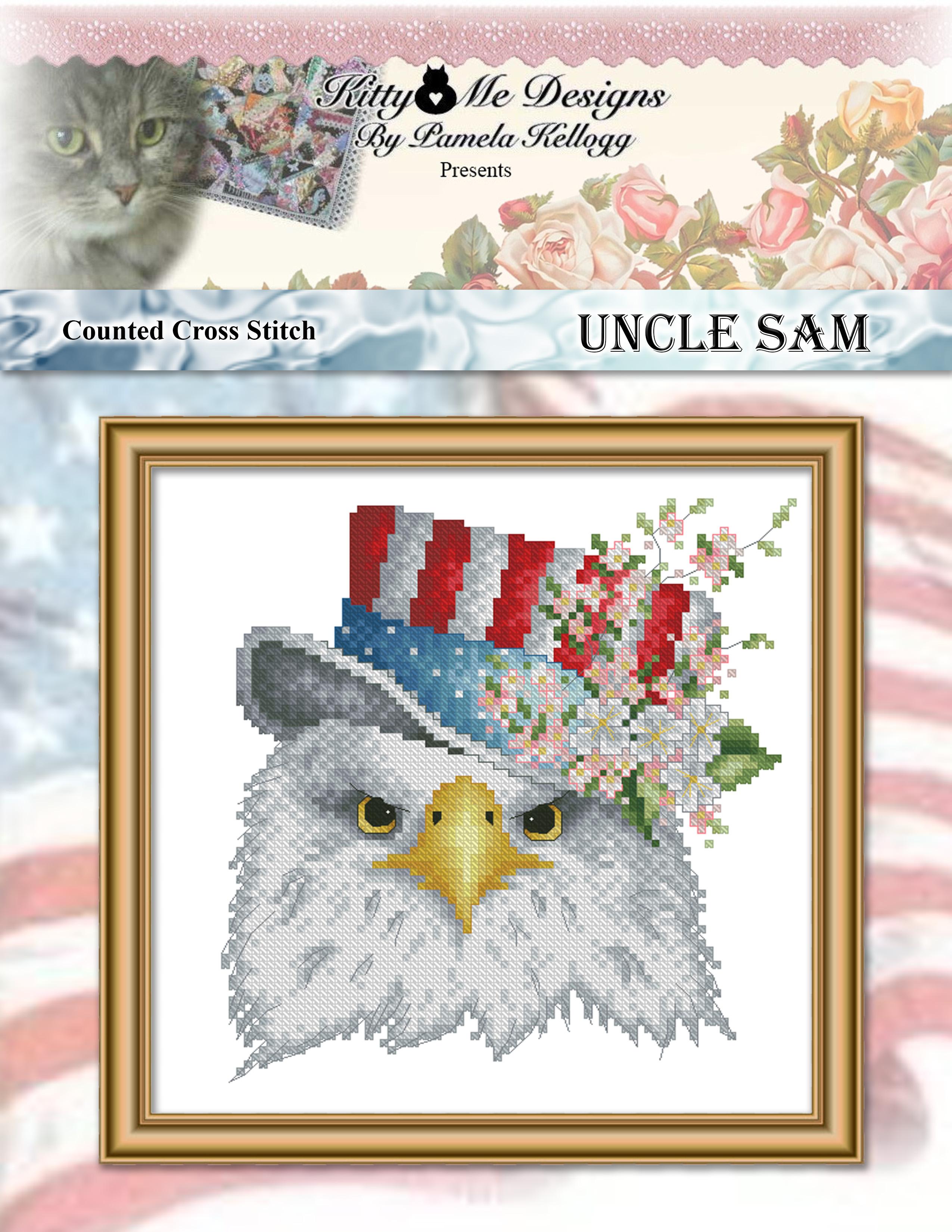 Uncle Sam - Cross Stitch Pattern