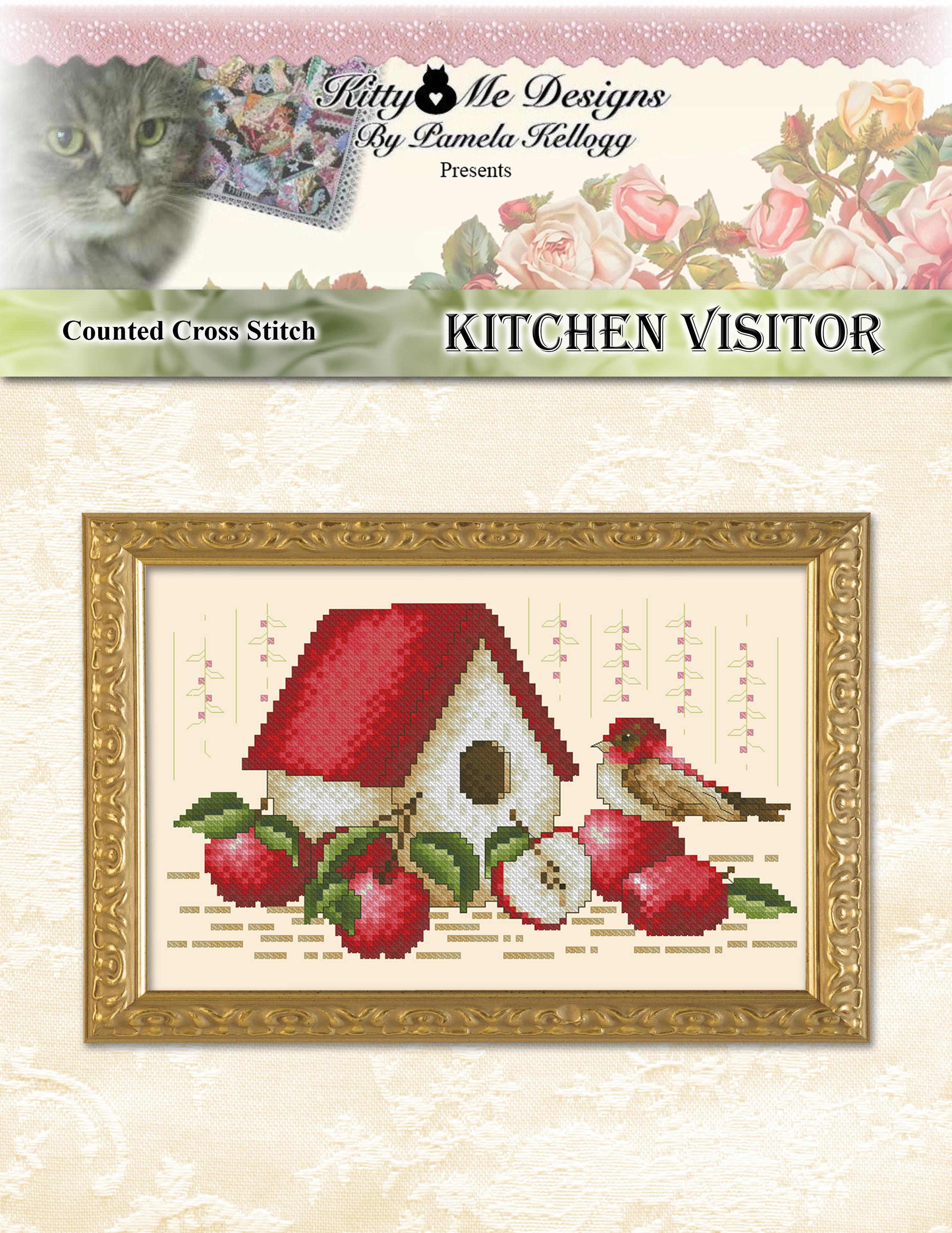 Kitchen Visitor - Cross Stitch Pattern