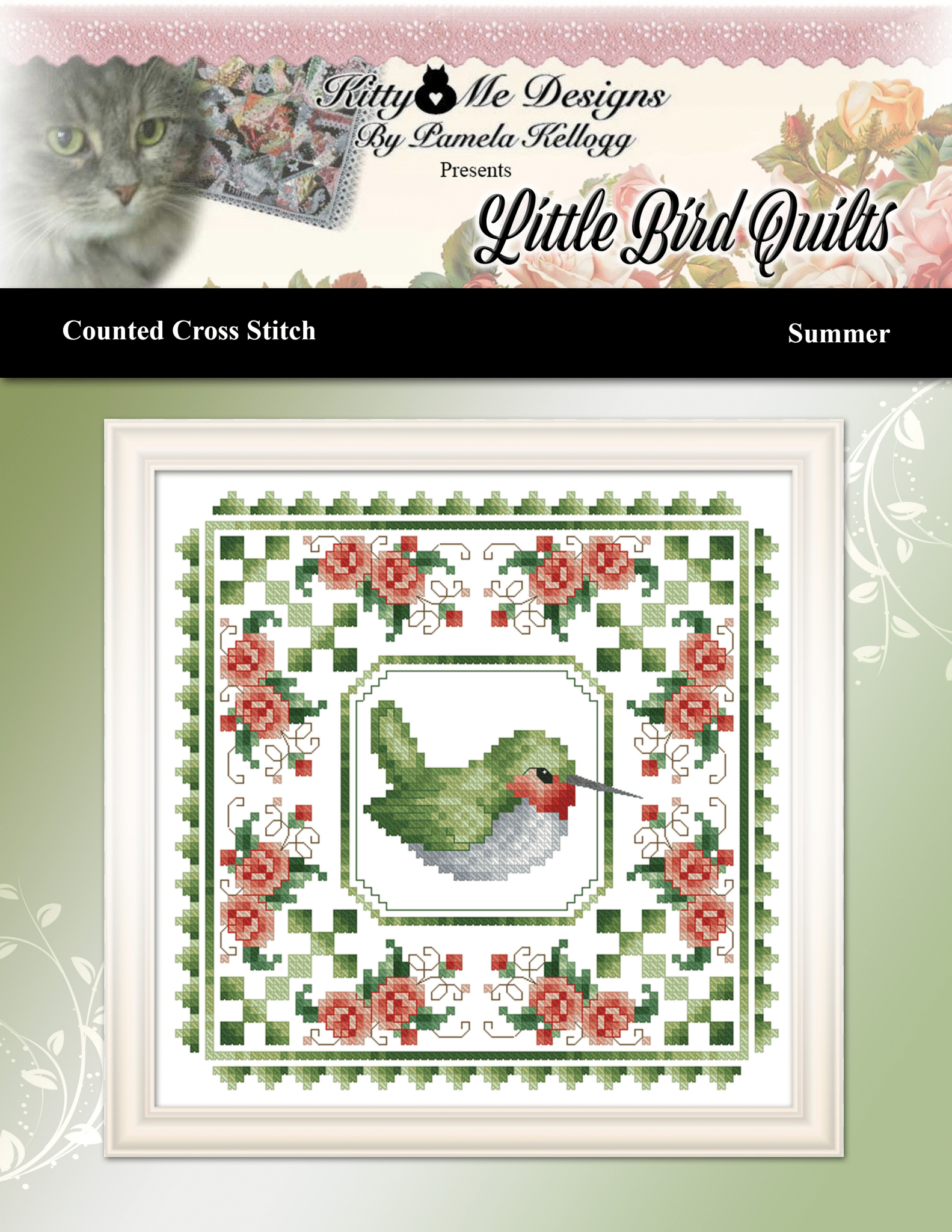 Little Bird Quilts - Summer - Cross Stitch Pattern