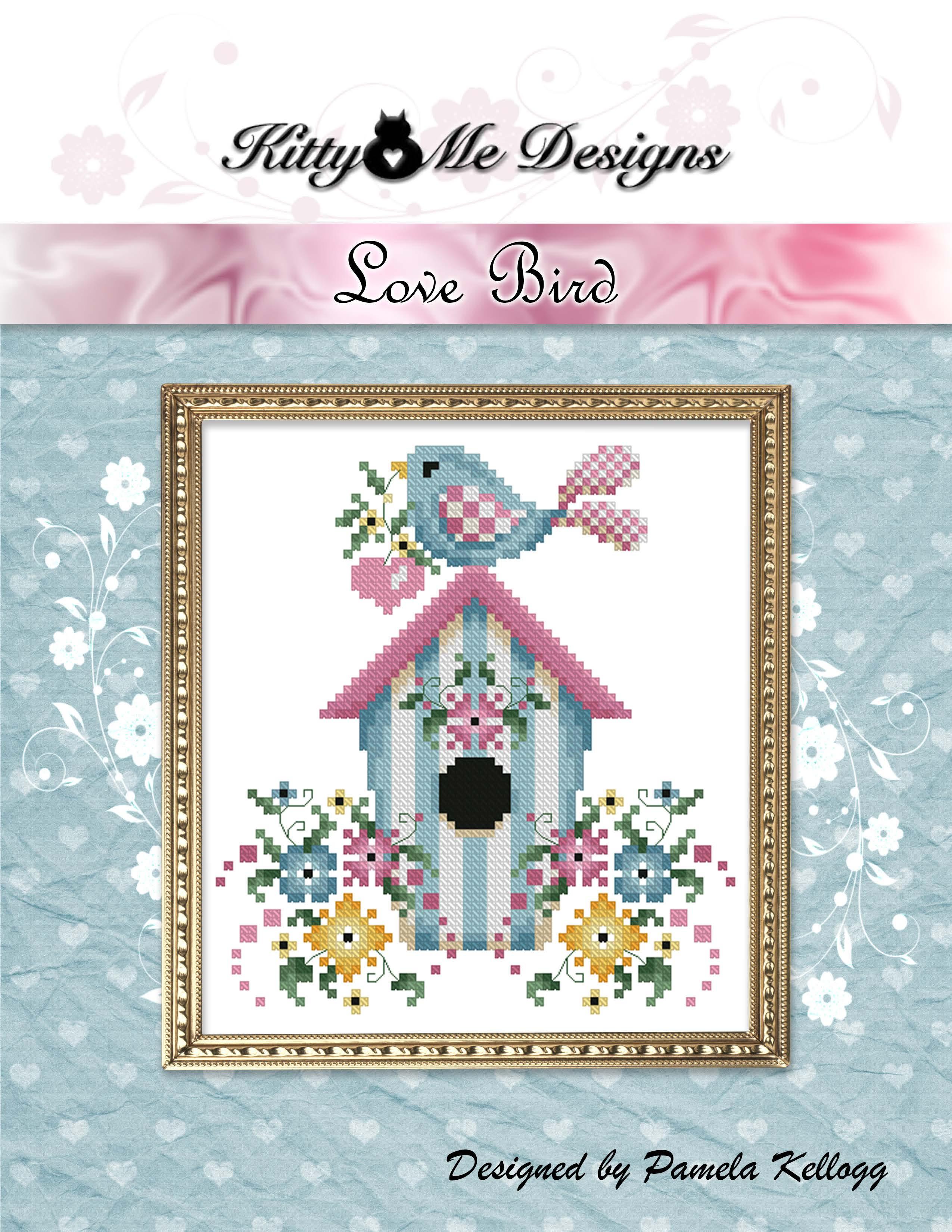 Love Bird - Valentine Cross Stitch Pattern