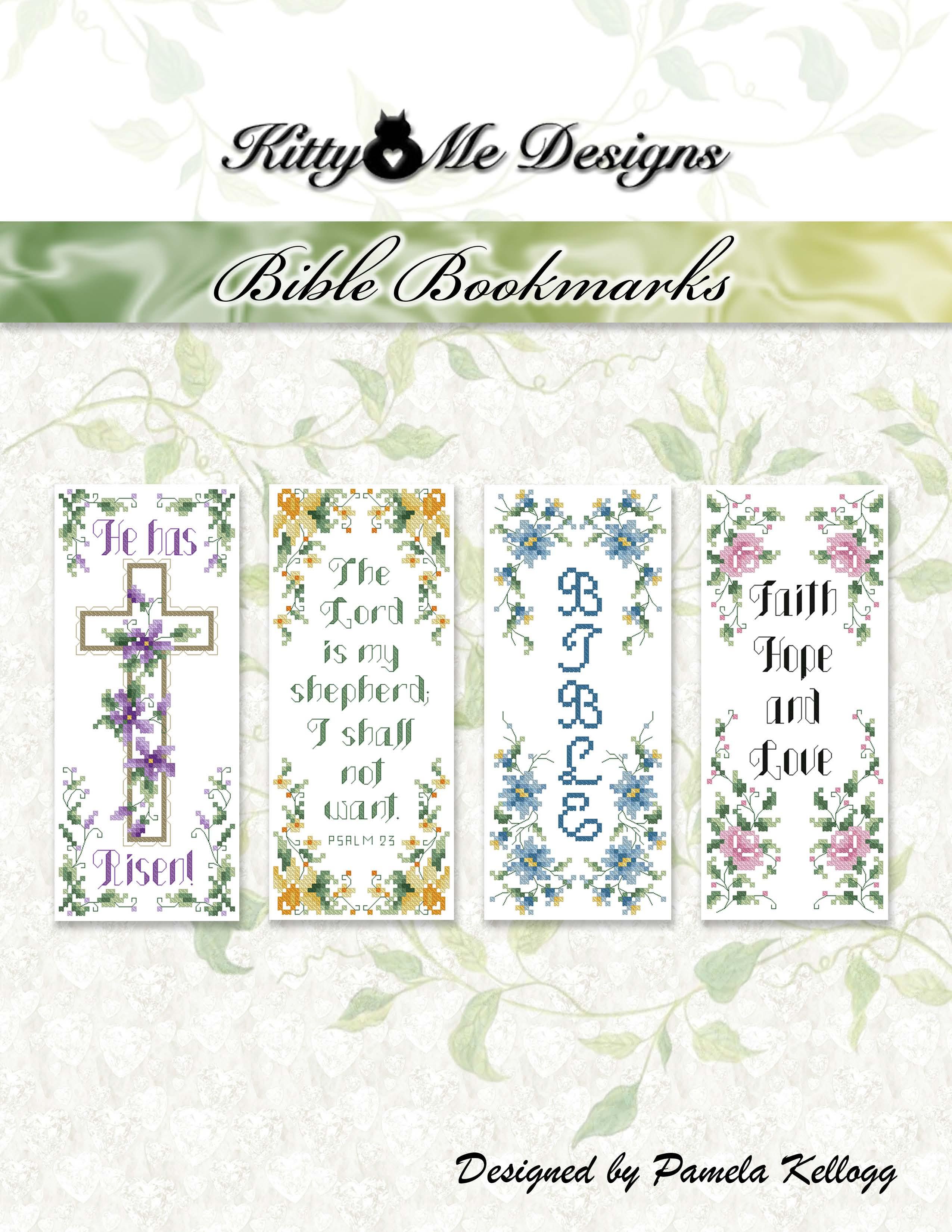 Bible Bookmarks - Christian Cross Stitch Pattern