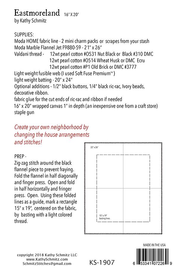 Eastmoreland - Quilt Pattern