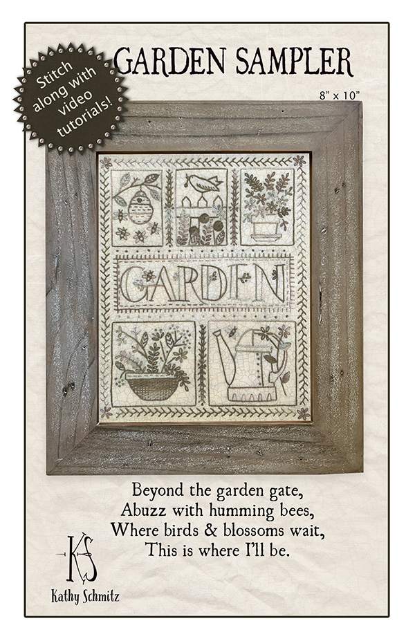 Garden Sampler - Embroidery Pattern