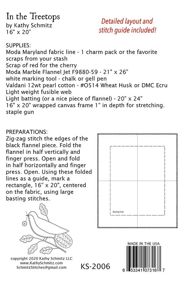 In The Treetops - Quilt Pattern