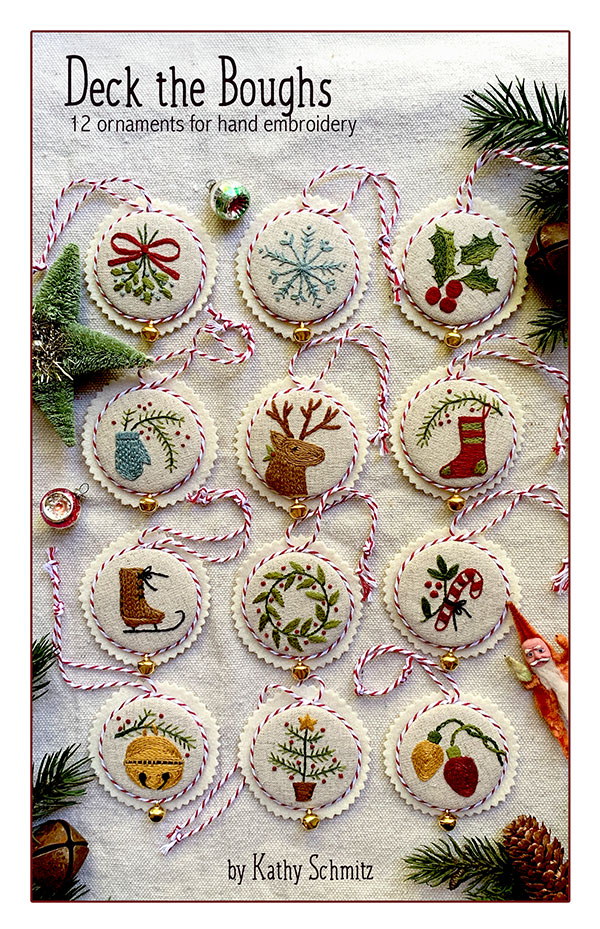 Deck the Boughs - Embroidery Pattern