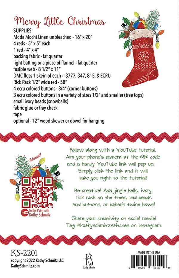 Merry Little Christmas - Quilt Pattern