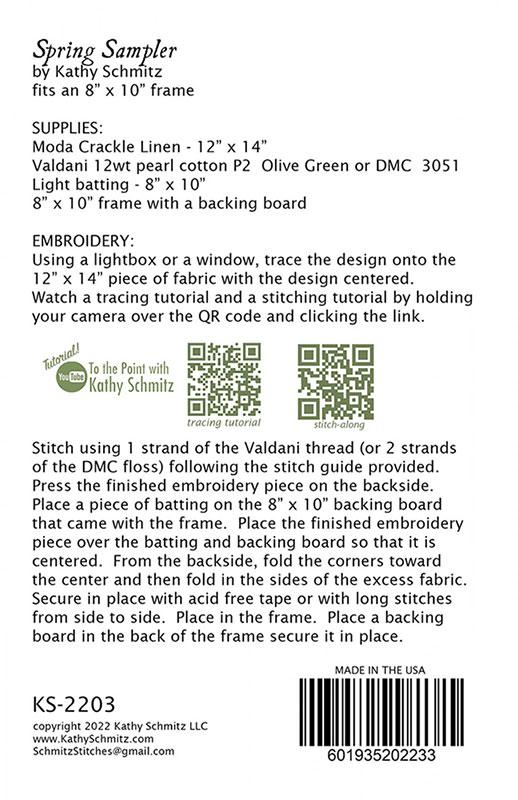 Spring Sampler - Quilt Pattern