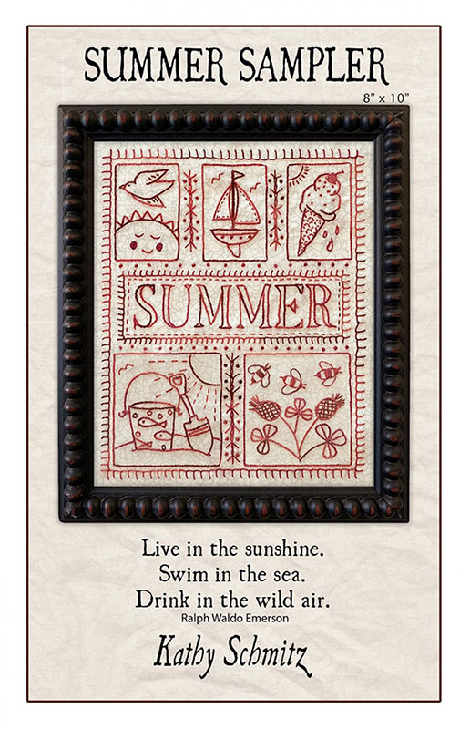Summer Sampler - Embroidery Pattern