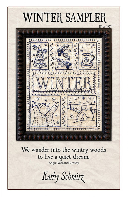 Winter Sampler - Embroidery Pattern