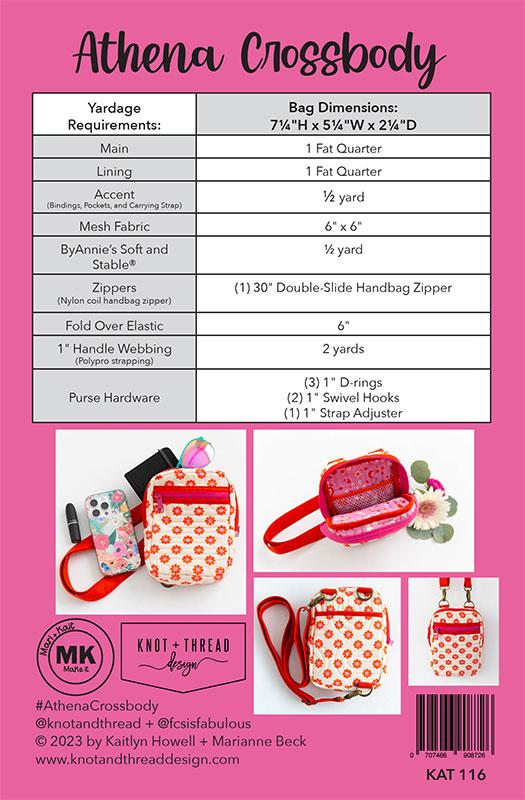 Athena Crossbody - Sewing Pattern