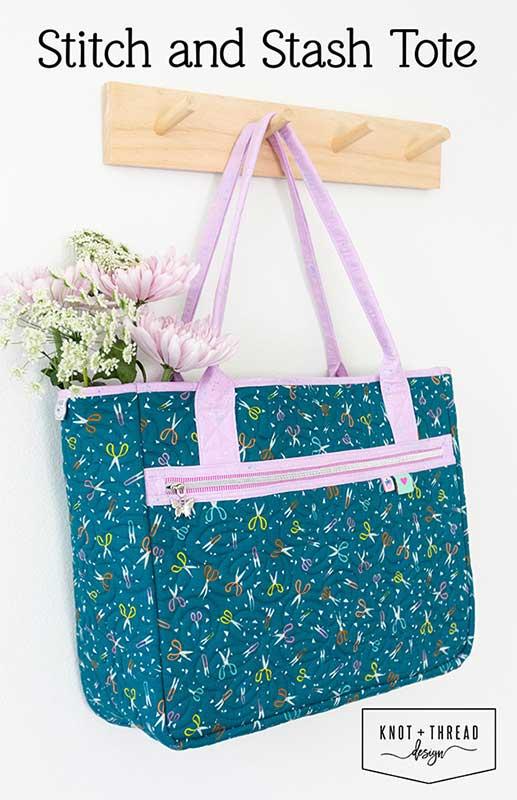 Stitch and Stash Tote - Sewing Pattern