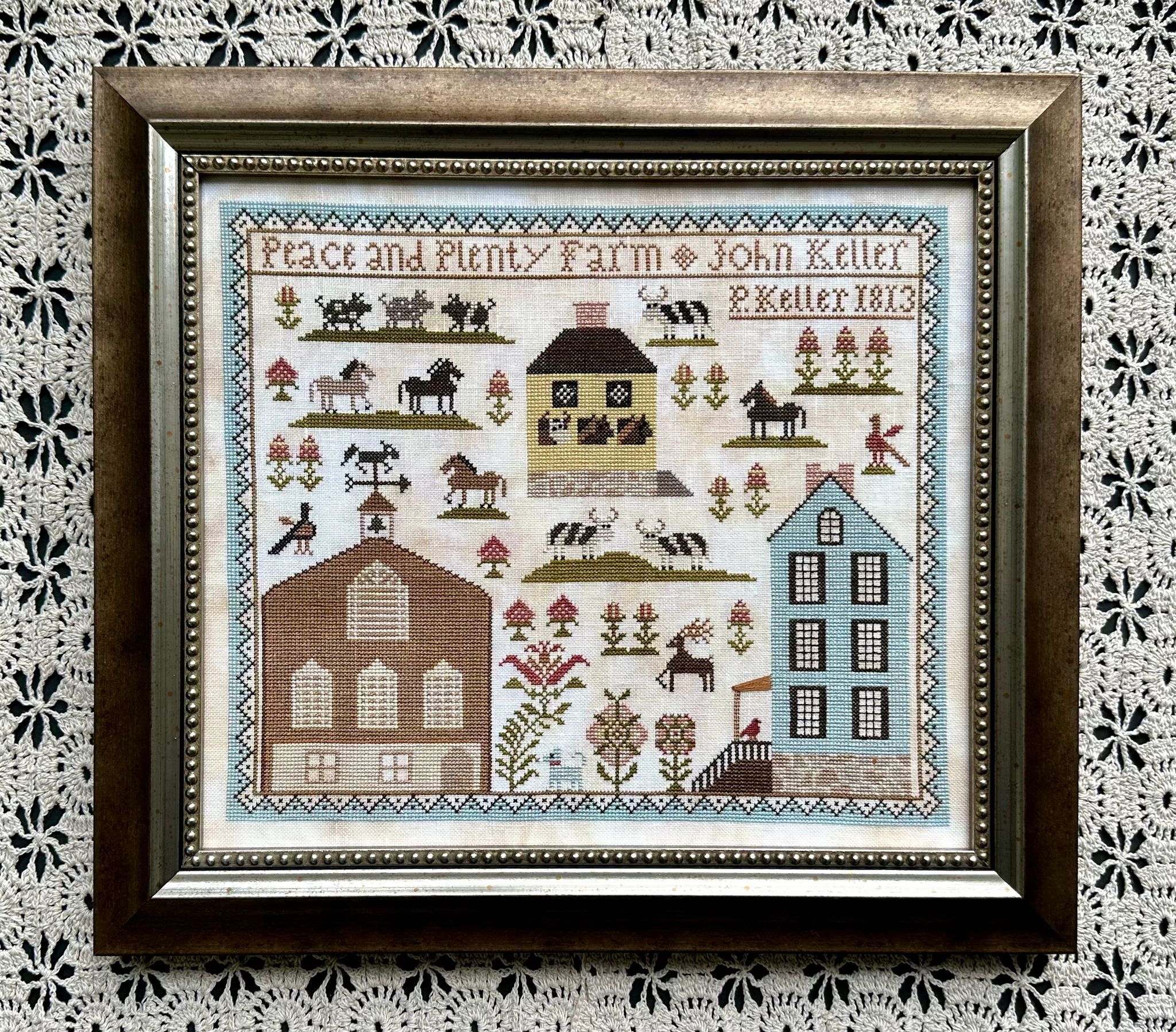 Peace & Plenty Farm - Cross Stitch Pattern