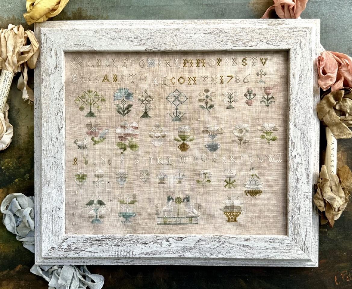 Elisabeth LeConte, 1786 - Cross Stitch Pattern