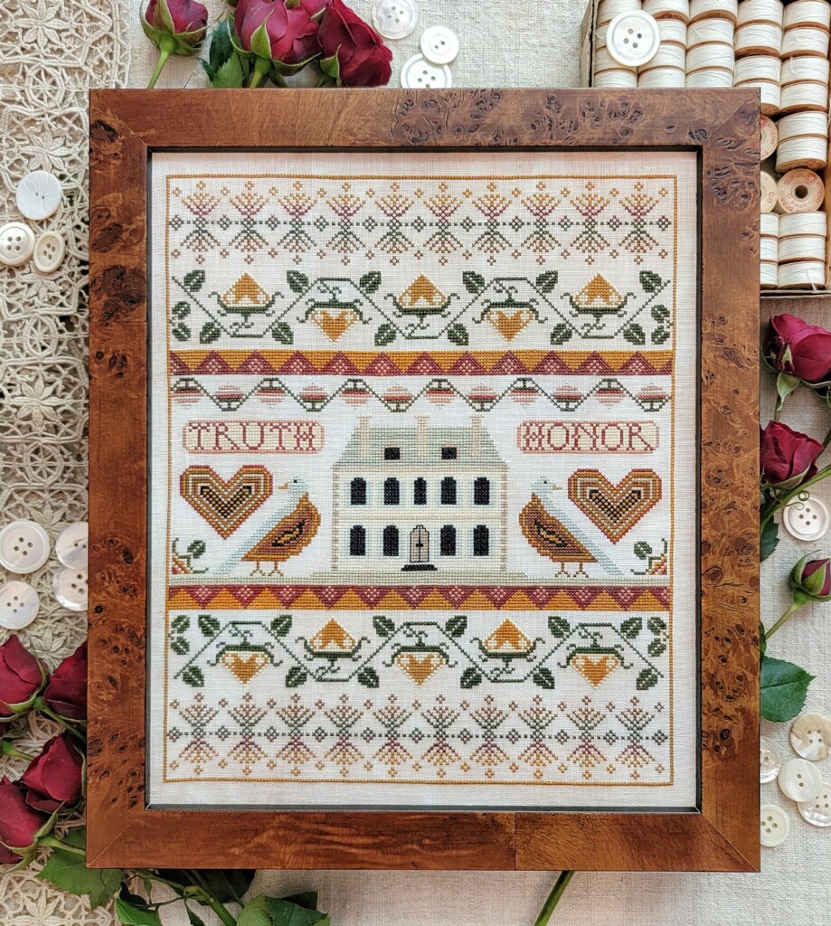Truth & Honor Sampler - Cross Stitch Pattern