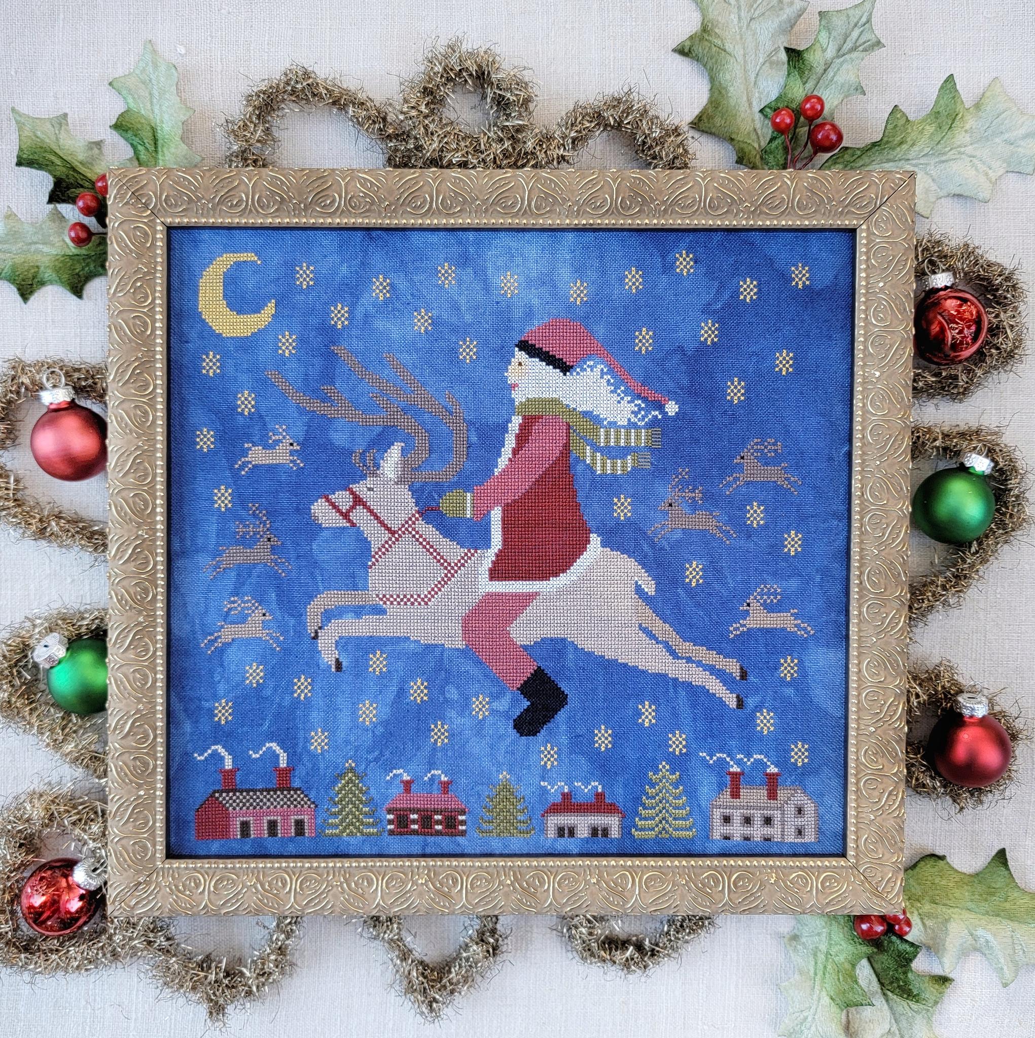 Joy Ride - Christmas Cross Stitch Pattern