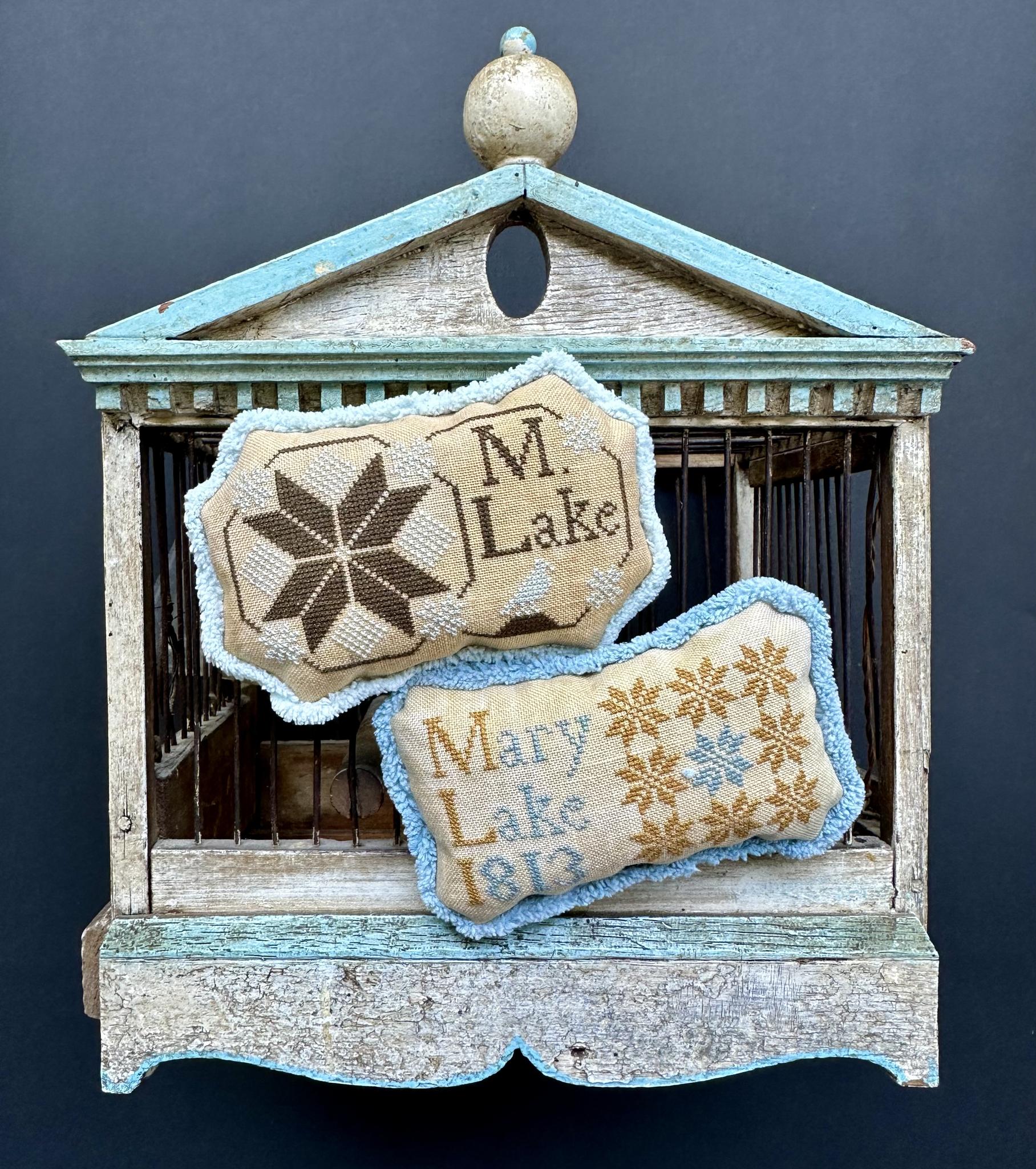 Quaker Pincushions - Cross Stitch Pattern
