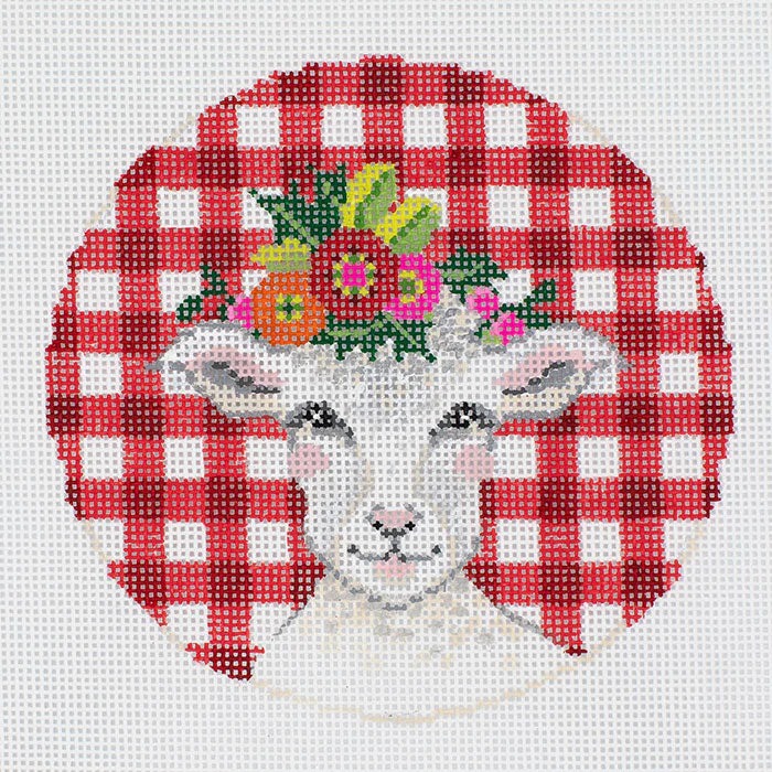 Carol a Christmas Ewe - Needlepoint Canvas