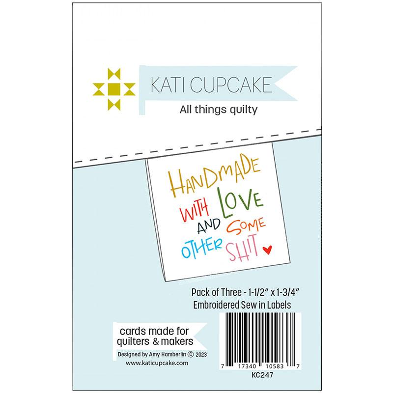 Sew in Labels Made With Love &, zoomed in. Select this picture to zoom back out.
