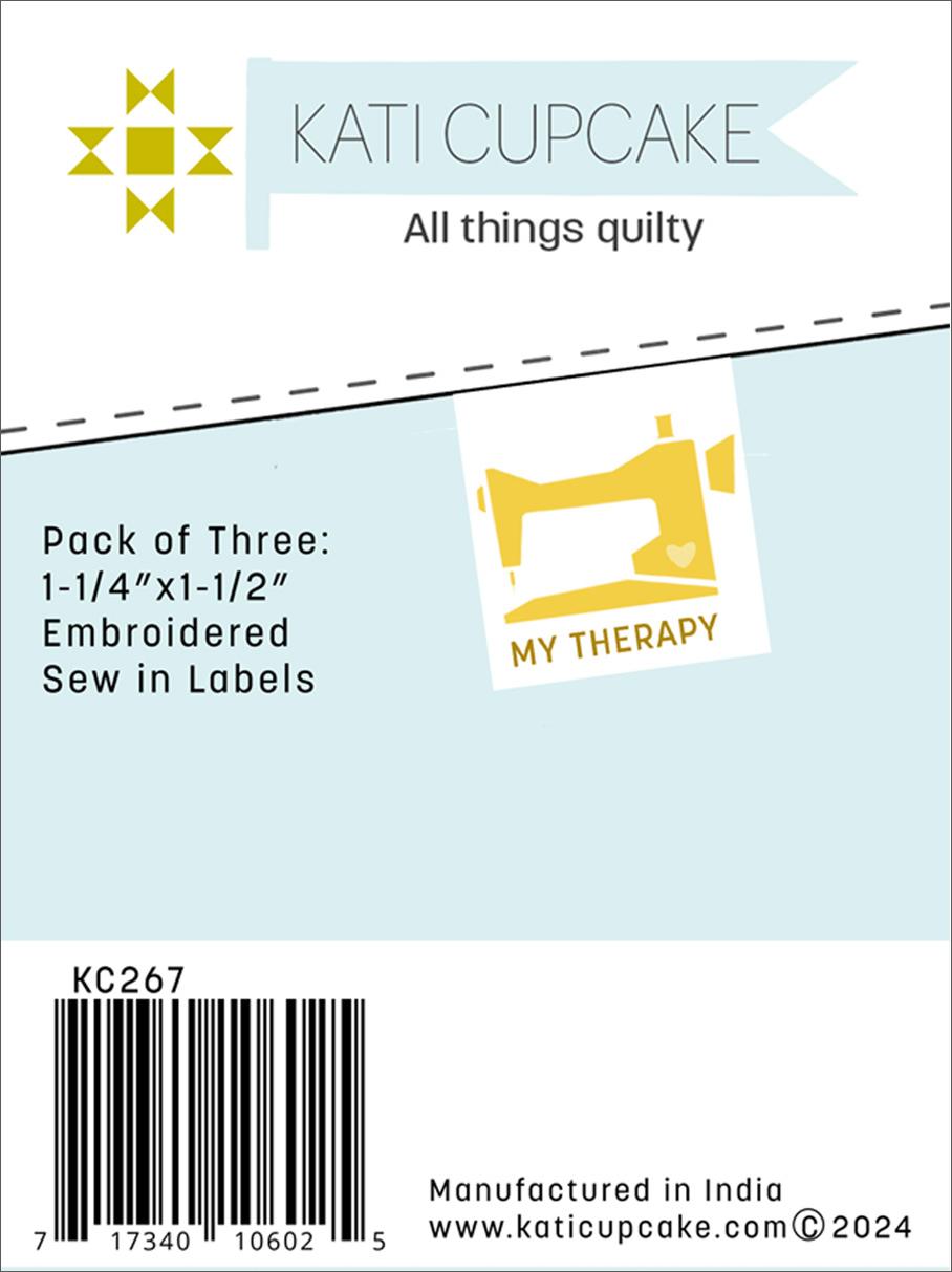 My Therapy - Sew in Labels 