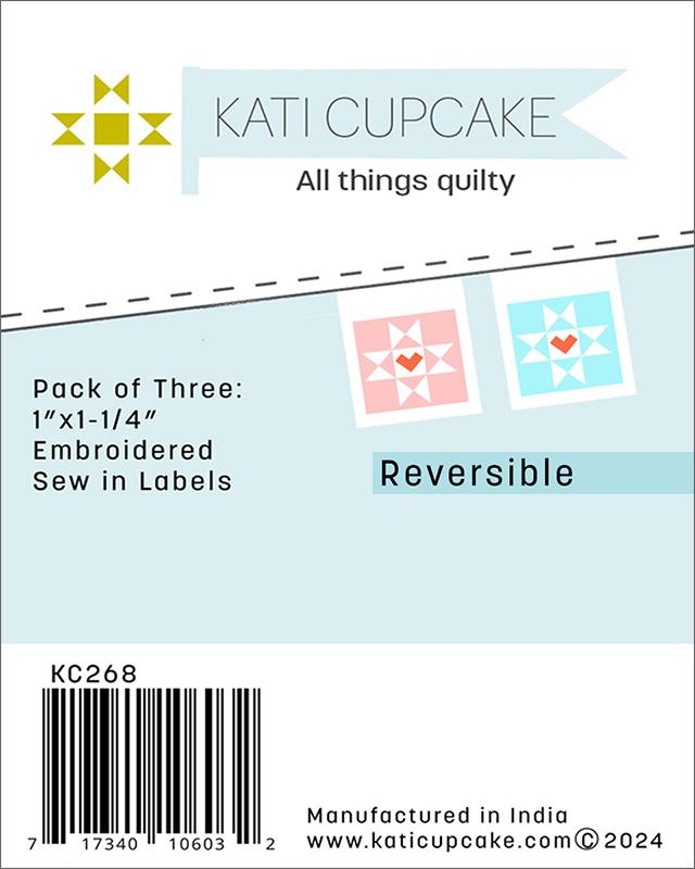 Heart Star Block - Sew in Labels 