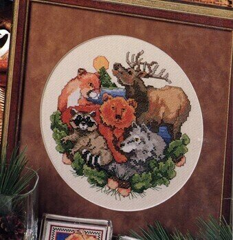 The Friendly Forest - Cross Stitch Pattern