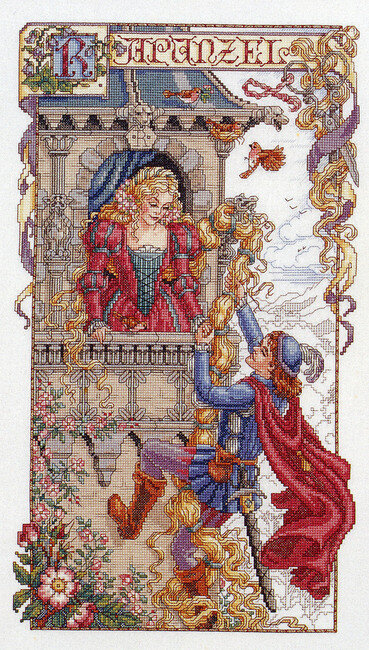 Rapunzel - Cross Stitch Pattern