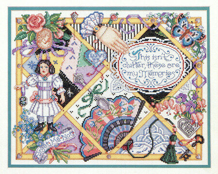 This Isn't Clutter - Cross Stitch Pattern