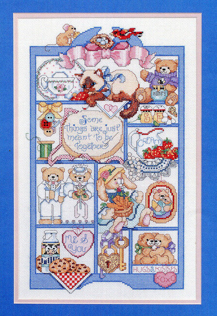 Meant To Be Together - Cross Stitch Pattern