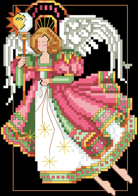 Angel - Cross Stitch Pattern