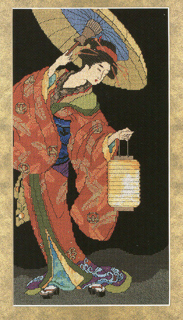 Asian Woman - Cross Stitch Pattern
