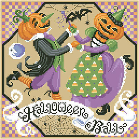 Halloween Ball - Cross Stitch Pattern