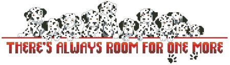 Dozen Dalmations, A - Cross Stitch Pattern