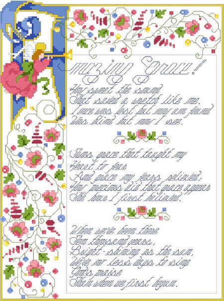Amazing Grace - Cross Stitch Pattern