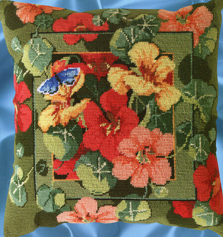 Nasturtiums - Cross Stitch Pattern