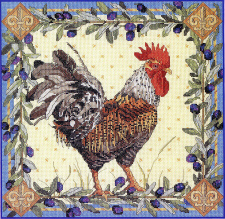 Rooster - Cross Stitch Pattern