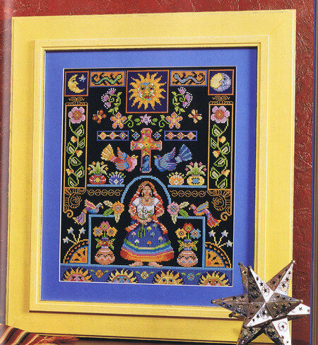 South of the Border Sampler - Cross Stitch Pattern