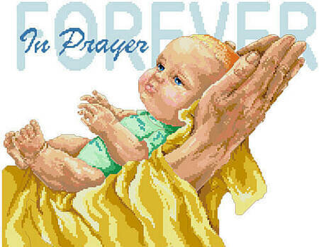In Prayer Forever - Cross Stitch Pattern