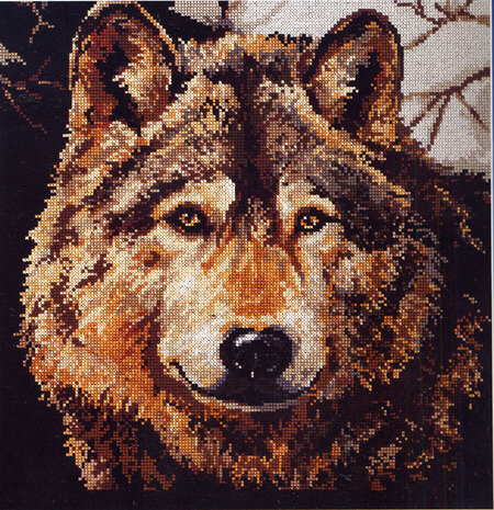 Wolf - Cross Stitch Pattern