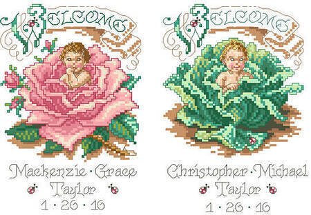 Briar Rose & Cabbage Patch Baby Announcement