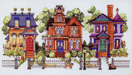 Golden Gate Avenue - Cross Stitch Pattern