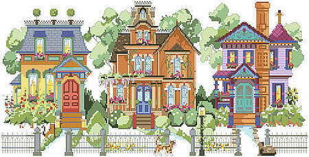 Golden Gate Avenue - Cross Stitch Pattern