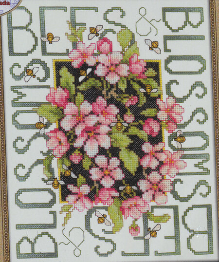 Bees and Blossoms - Cross Stitch Pattern