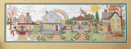 Four Seasons - Cross Stitch Pattern