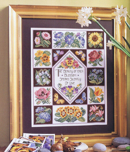 Nature's Wisdom Sampler - Cross Stitch Pattern